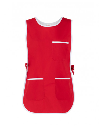 Poncho Zefiro Rosso 65% Poliestere 35% Cotone...