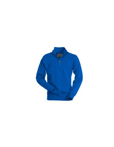 Felpa Mezza Zip Garzata 280Gr
