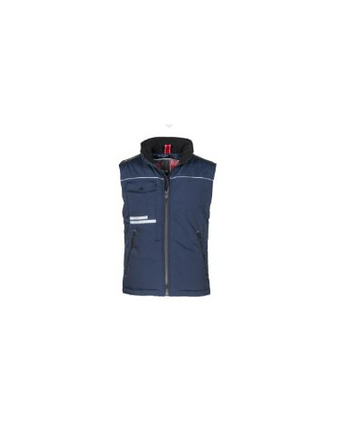 Gilet Imbottito Multi-Tasche Techno Cotton 160Gr