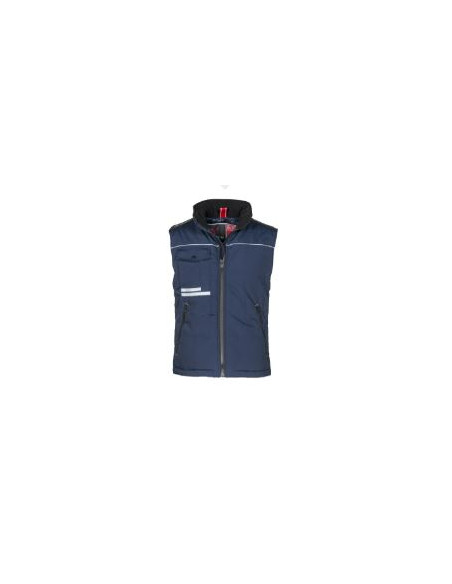 Gilet Imbottito Multi-Tasche Techno Cotton 160Gr