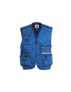 Gilet Leggero E Multi-Tasche Twill Cotone/Poliestere 190Gr