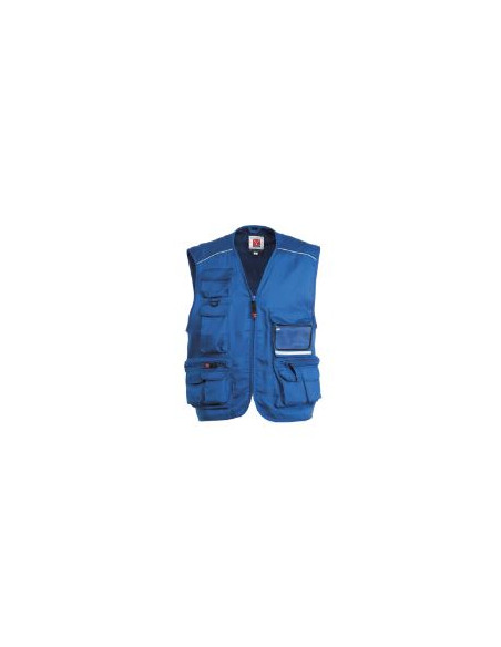 Gilet Leggero E Multi-Tasche Twill Cotone/Poliestere 190Gr