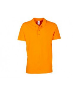 Polo Con Chiusura A Bottoni E Manica Corta Piquet 180Gr