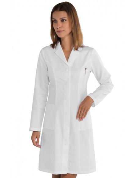 Camice Donna Valencia SLIM Bianco