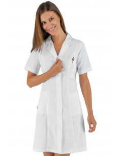 Camice Donna Valencia SLIM Bianco