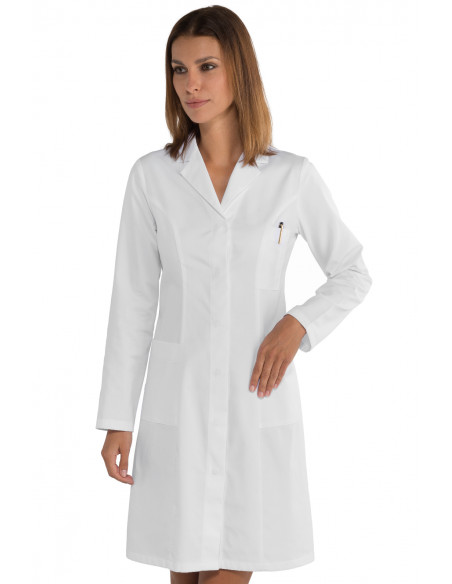 Camice Donna Valencia SLIM Bianco