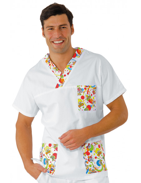 Casacca Collo a V con inserto