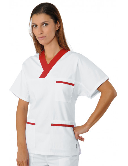 Casacca Collo a V con inserto