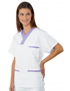 Casacca Collo a V con inserto