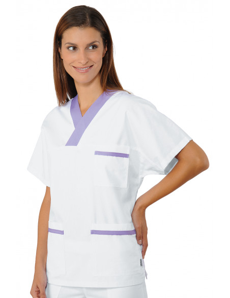 Casacca Collo a V con inserto