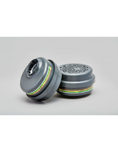 Filtro Gas e Vapori Organici e Inorganici e Polveri ABEK2P3 R (solo per maschere P.F.)