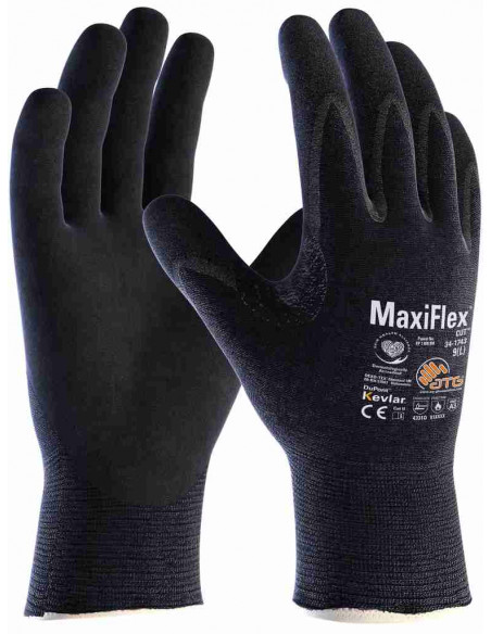 Guanti MaxiFlex Cut Rivestimento Palmo Resistente 100°