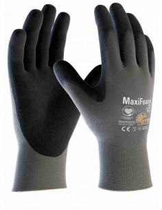 Guanti MaxiFoam Rivestimento Palmo Nero Spessore 1 mm