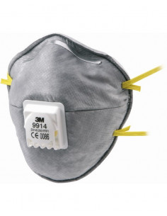3M Respiratore 9914 Con Valvola / Ffp1