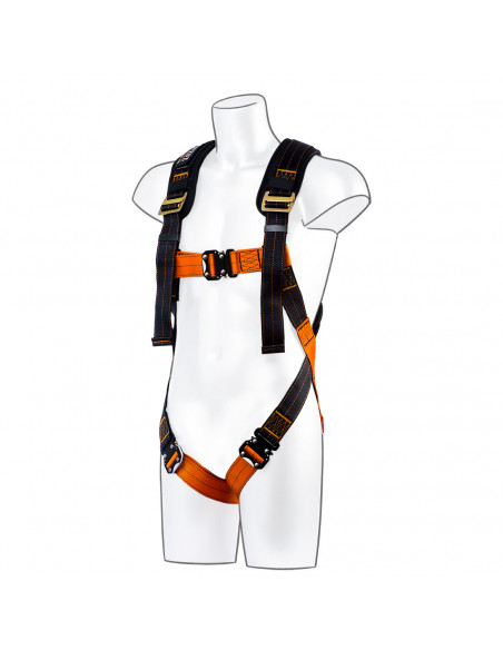 Imbracatura 1 punto Nero/Arancio