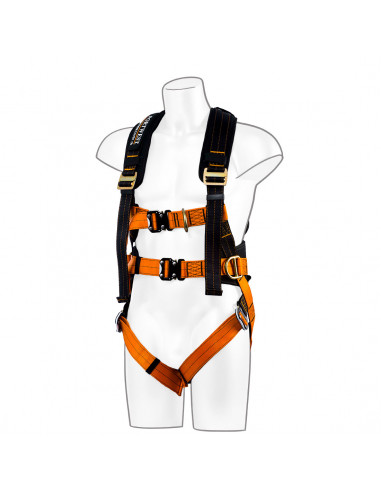 Imbracatura Ultra 3 punti Nero/Arancio