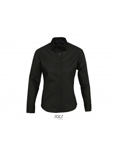 Camicia Donna M/Lunga Stretch 97% cotone 3%...