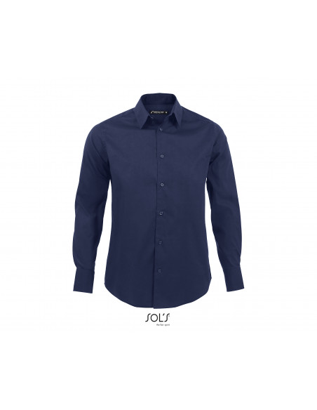 Camicia Uomo M/Lunga Stretch 97% cotone 3% elastan