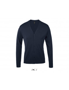 Cardigan da Uomo con Scollo a V e Bottoni 345 gr Golden 2