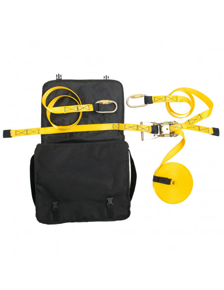 Linea vita orizzontale temporanea