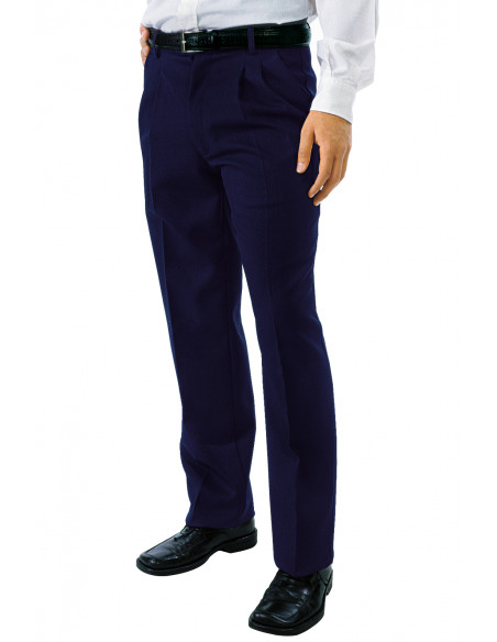 Pantalone Uomo 2 Pinces Blu