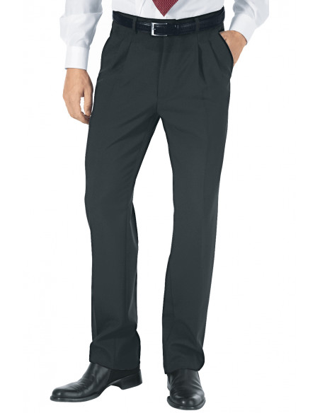 Pantalone Uomo 2 Pinces Grigio Antracite