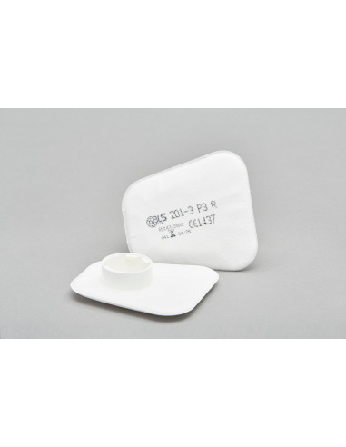 Filtro per Maschera e Semimaschera con raccordo a Baionetta P3R Polveri