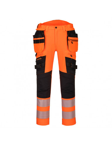Pantaloni con tasca Holster staccabile ad alta visibilità DX4
