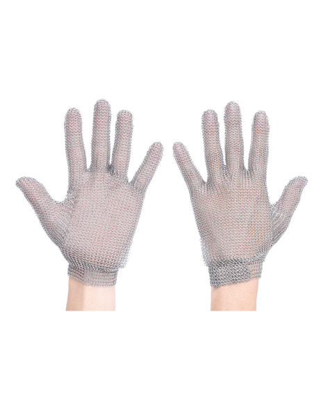 Guanto in maglia metallica