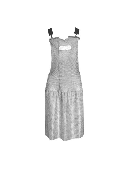 Grembiule in maglia metallica