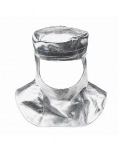 Cappuccio con Calotta e Visiera Verde