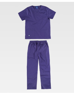 Casacca Pantalone 97%Cotone 3% Elastain