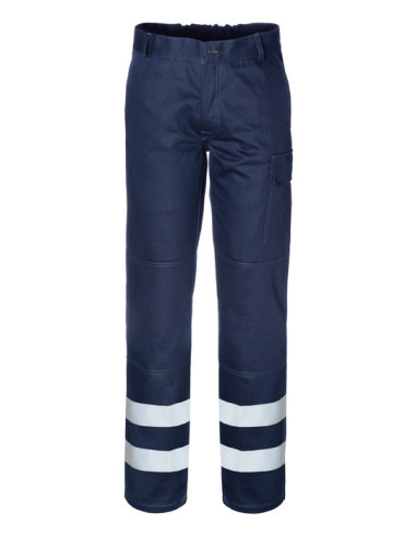 Pantalone Termoplus+ Blu con strisce rifrangenti