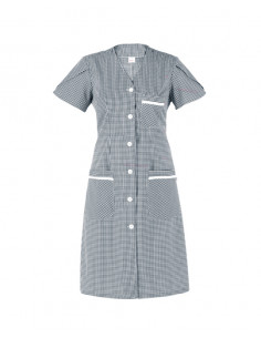 Camice Viola Quadro 60% Cotone 40% Poliestere gr.145