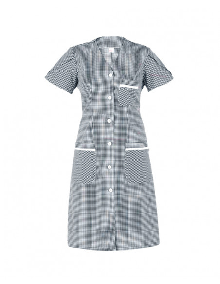 Camice Viola Quadro 60% Cotone 40% Poliestere gr.145