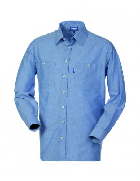 Camicia Oxford 100% Cotone Manica Lunga