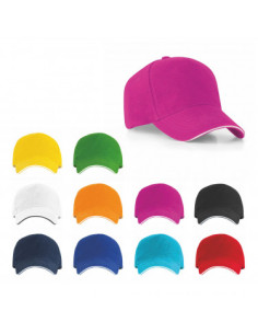 Cappello 5 Pannelli 100% Cotone 170gr