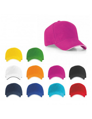 Cappello 5 Pannelli 100% Cotone 170gr