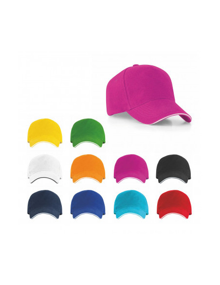Cappello 5 Pannelli 100% Cotone 170gr