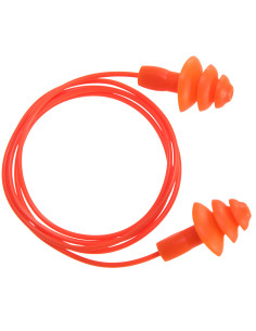 Tappi in TPR riutilizzabili con cordino (50 paia)