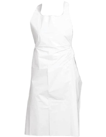 Grembiule Monouso in HDPE Bianco Conf.1000 pz.