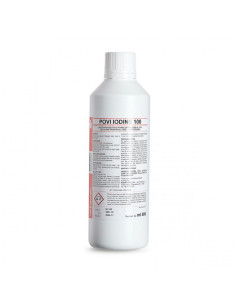 Disinfettante a base di Iodopovidone a 10% di Iodio 500ml.