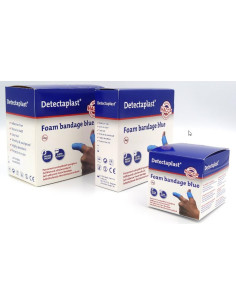 Bendaggio Autoadesivo 6x100 cm. Blu per HACCP