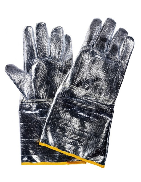 Guanti Crosta in Fibra Aramidica Alluminizzata