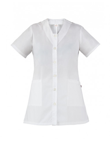 Casacca Camelia Bianco 65% Poliestere 35% Cotone gr.145