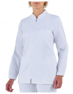 Casacca Donna Alice - Bianco 100% Cotone gr.185