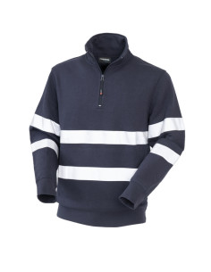 Felpa Belfast con Strisce Rifrangenti
