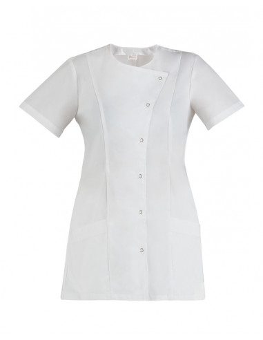 Casacca Elea Bianco 65% Poliestere 35% Cotone gr.143