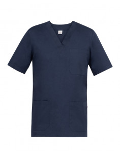 Casacca Piero - Blu 100% Cotone gr.185