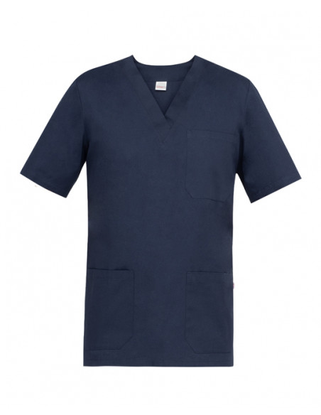 Casacca Piero - Blu 100% Cotone gr.185